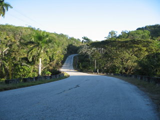Photo of route to Topes de Collantes